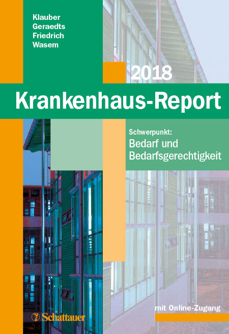Cover der WIdO-Publikation Krankenhaus-Report 2018